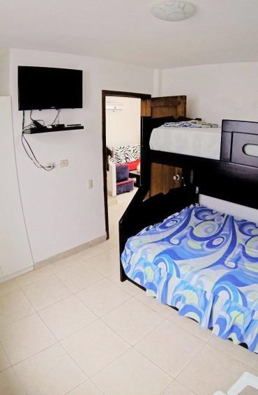 habitacion doble casa vacacional playa manabi san clemente