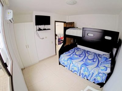 habitacion doble casa vacacional playa manabi san clemente